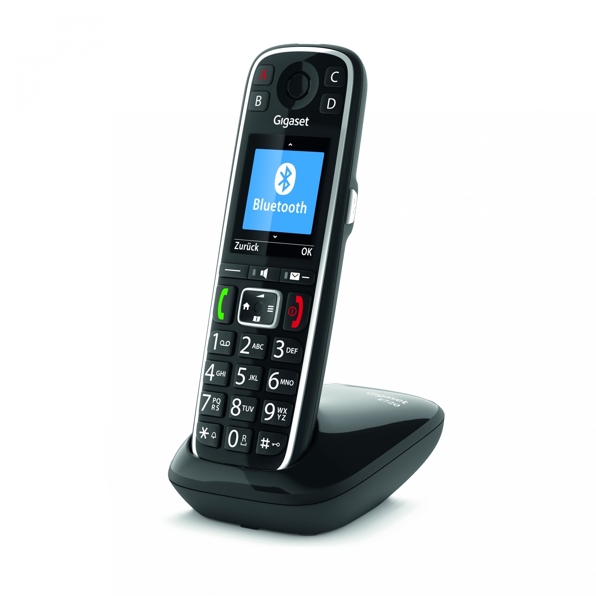 Gigaset E720 Schnurlostelefon int. - schwarz Gigaset E720 Schnurlostelefon int. - schwarz